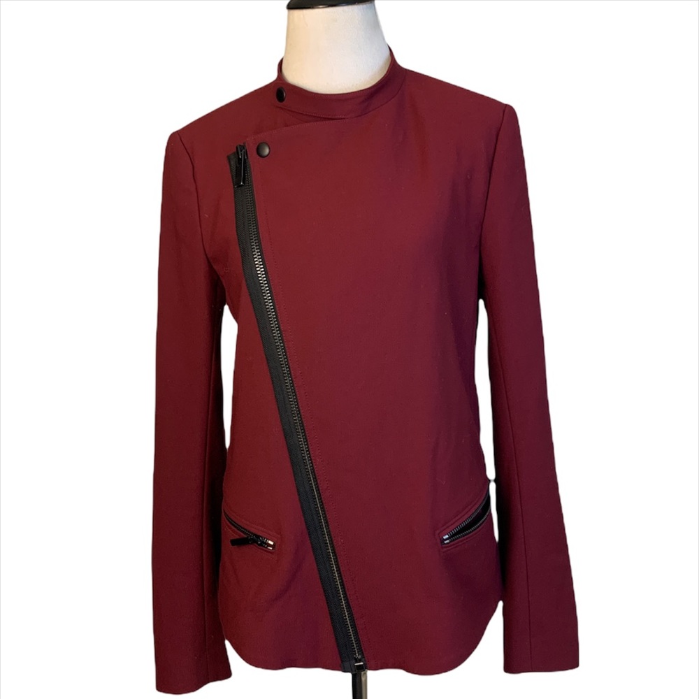 Elizabeth & James Charlotte Jacket in Bordeaux